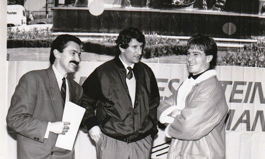 Max Bouyer, Philippe de Villiers et Didier Deschamps