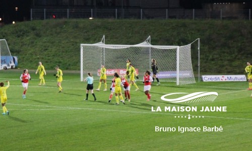 Féminines FCN-Reims (1-1) : Le champagne est resté au frais