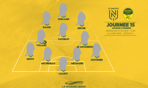 Dans le vestiaire, J15  : FC Nantes - US Orléans Loiret