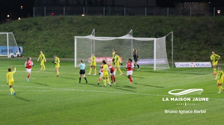 Féminines FCN-Reims (1-1) : Le champagne est resté au frais