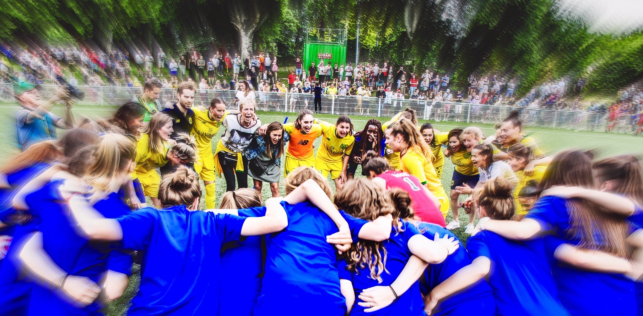 Présentation des recrues féminines