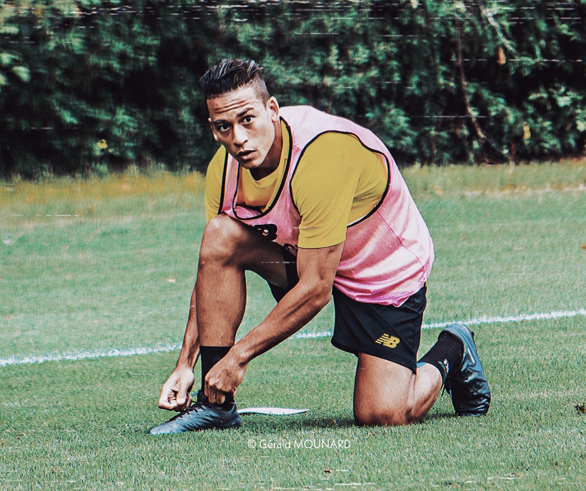 Christian Benavente,  un ancien du Real Madrid à la Maison Jaune.