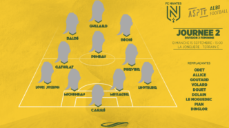 Dans le vestiaire, J2 – FCN – ASPTT Albi