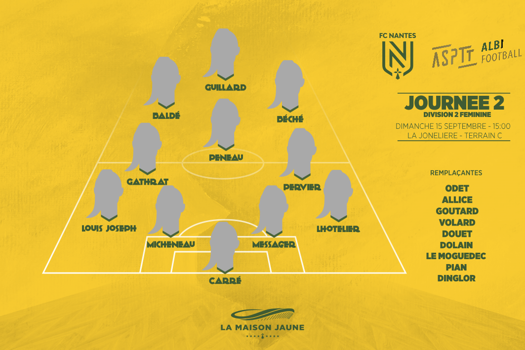 Dans le vestiaire, J2 – FCN – ASPTT Albi