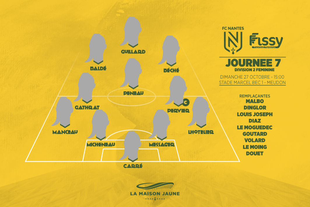 Dans le vestiaire, J7 : Issy Football Féminin – FC Nantes