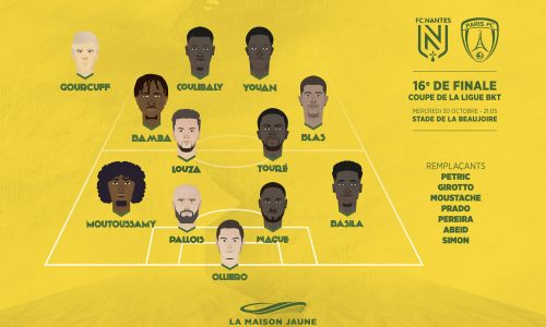 Dans le vestiaire, CDL : FCN-PFC
