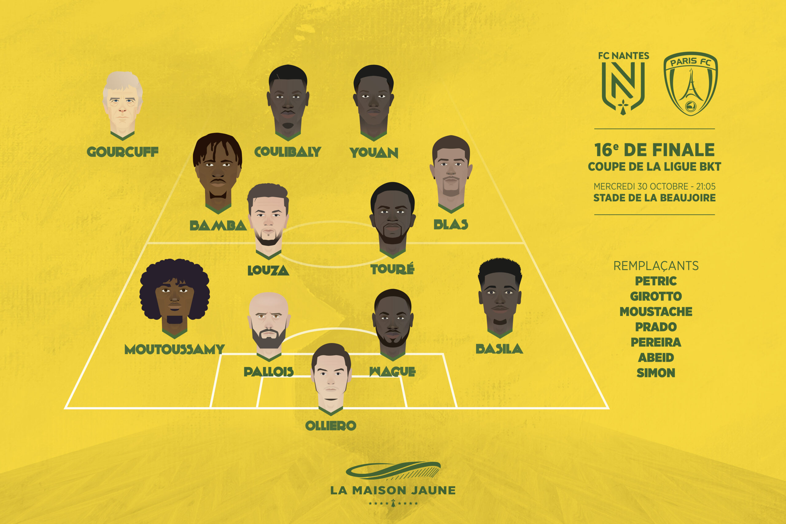 Dans le vestiaire, CDL : FCN-PFC