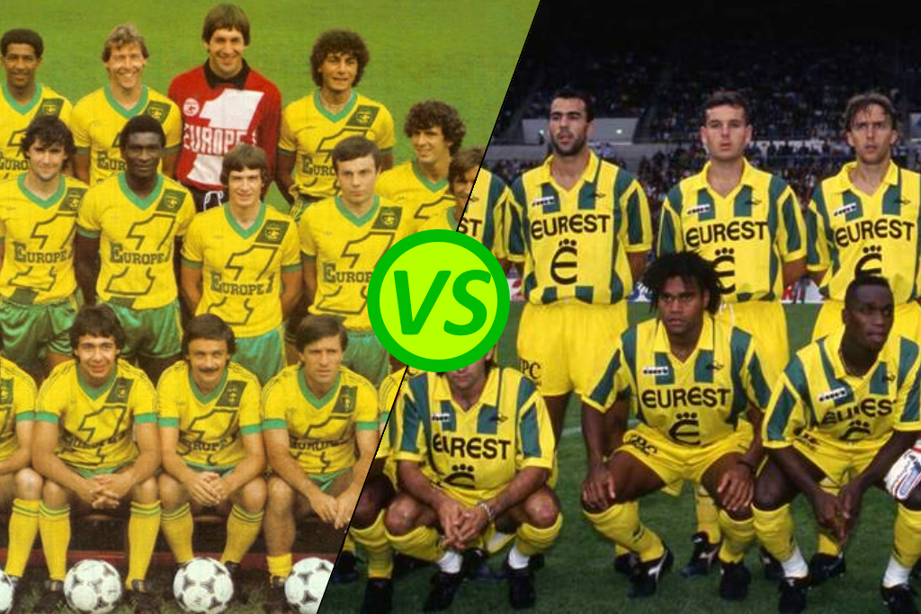 Face to Face : FC Nantes 1983 vs FC Nantes 1995