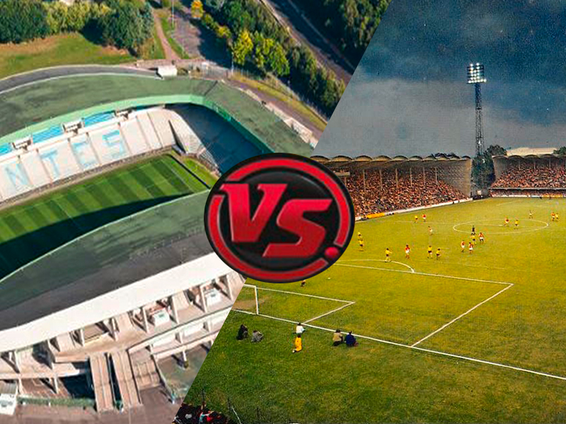 Face to Face : Stade Marcel Saupin vs La Beaujoire Louis Fonteneau