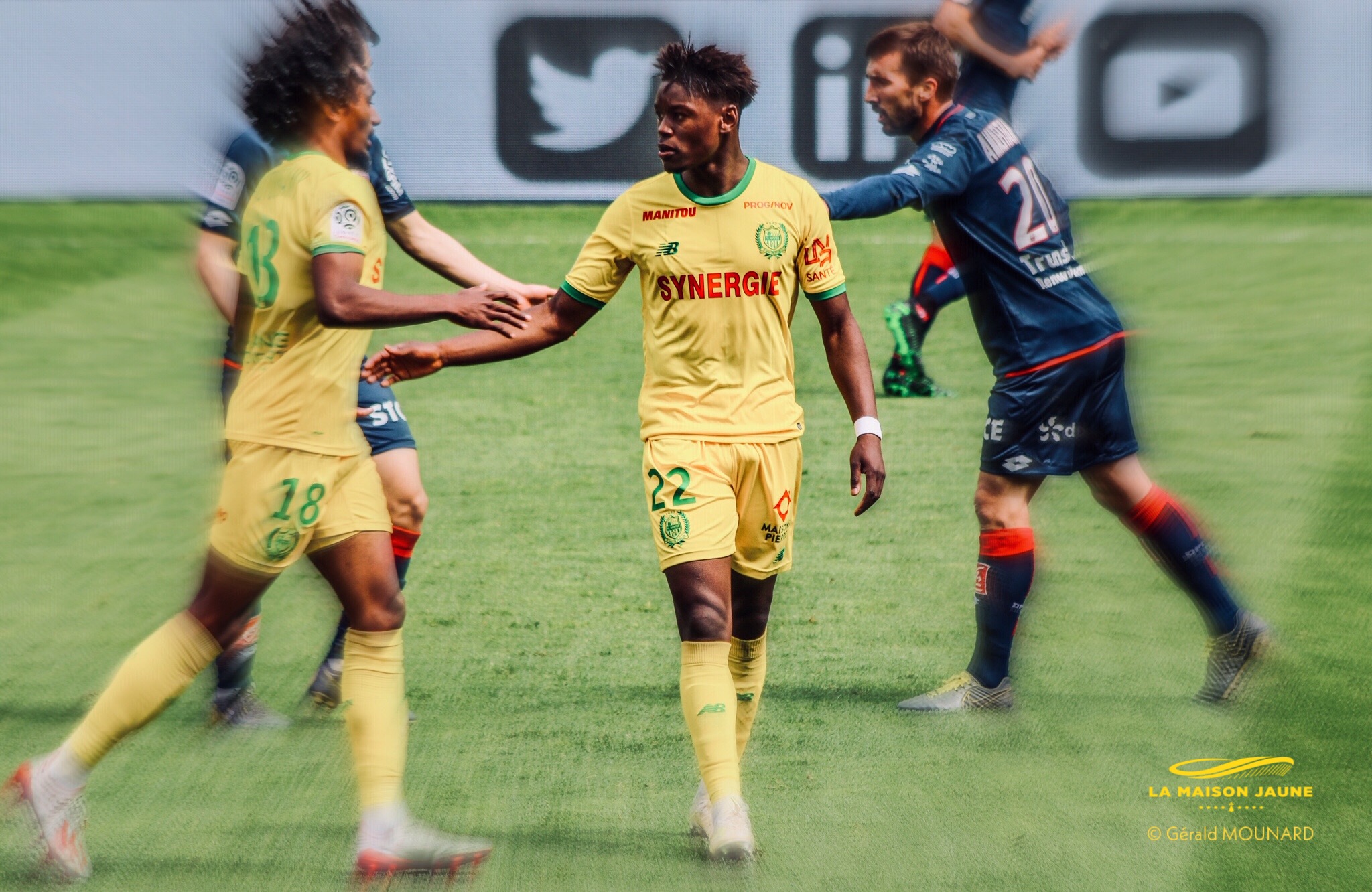 FCN – OL : Le groupe nantais