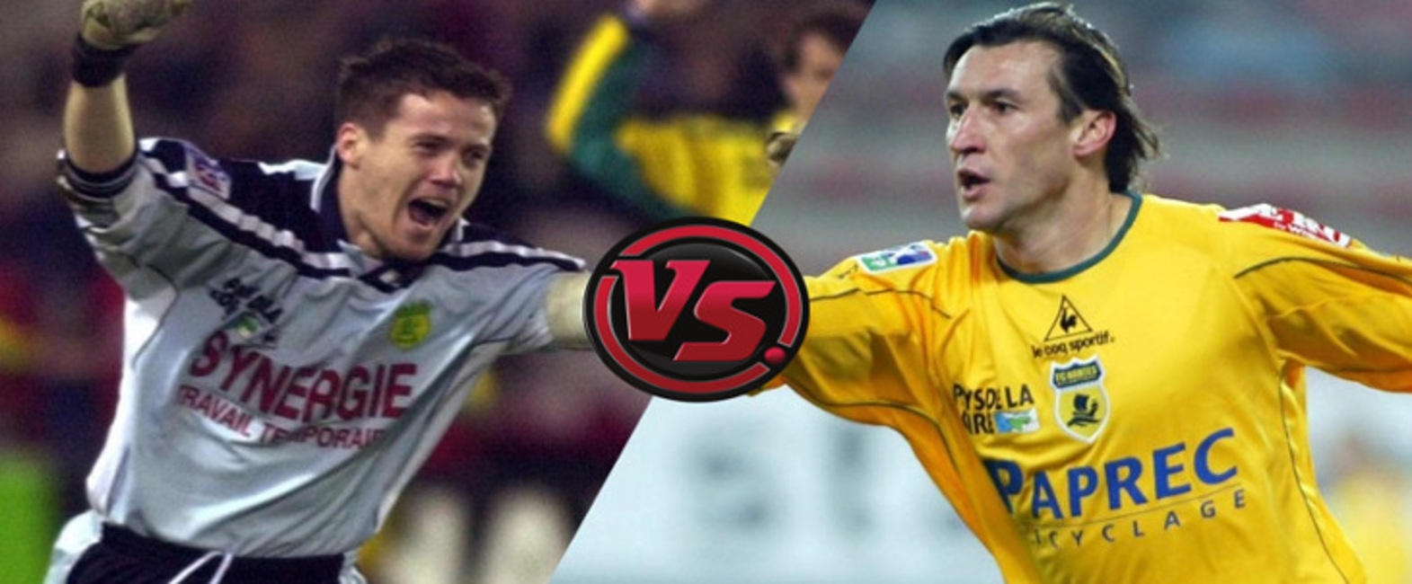 Face to Face : FC Nantes 2001 vs FC Nantes 2004