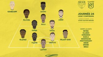 Dans le vestiaire, J24 : DFCO – FCN