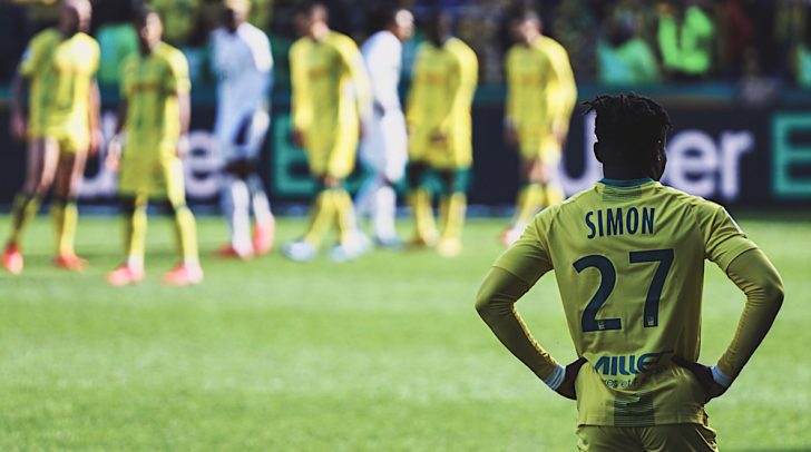FCN – ASSE : Moses Simon, buteur mais pas encore sauveur