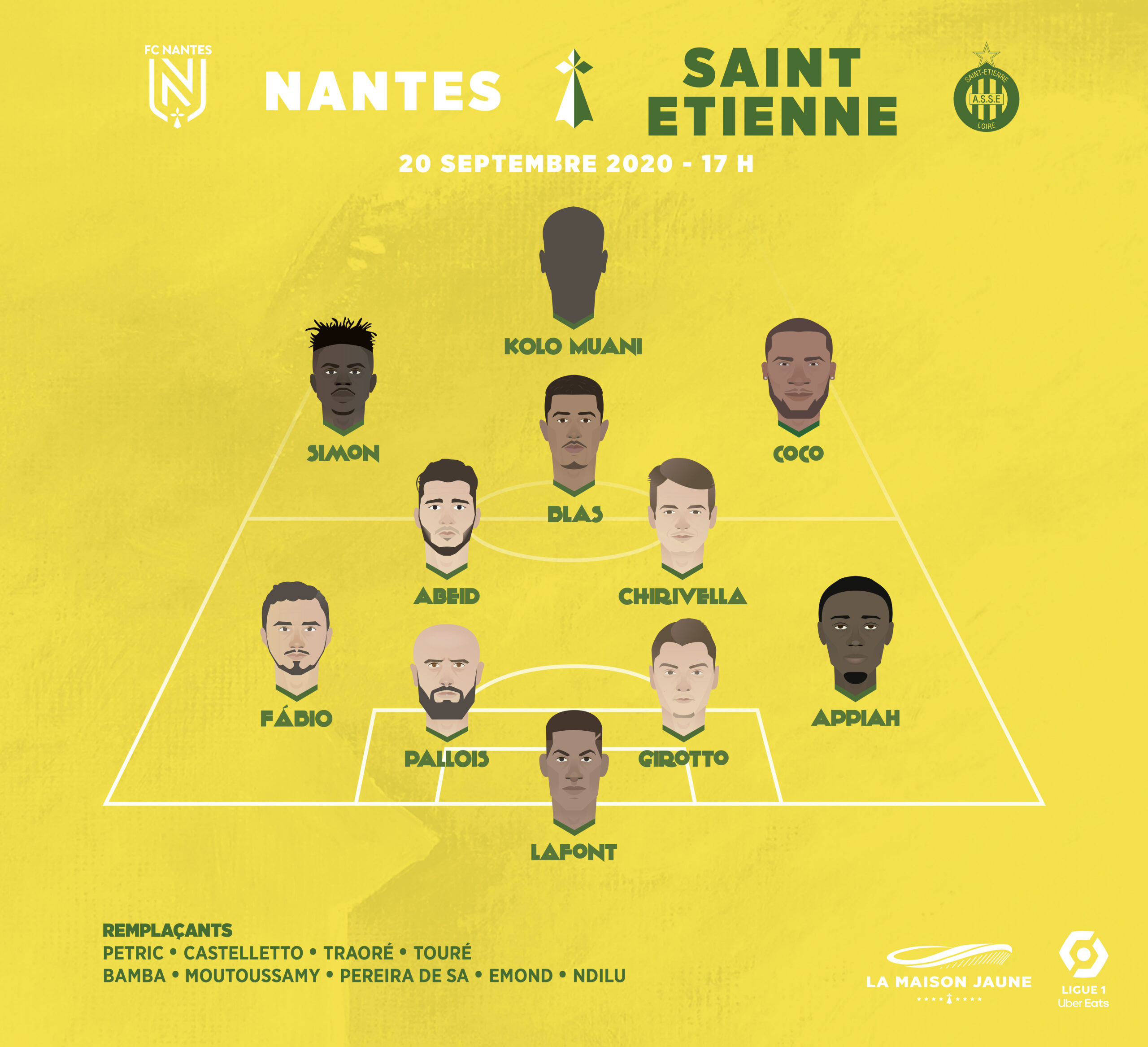 Dans le vestiaire, J-4 : jour de classique à la Beaujoire