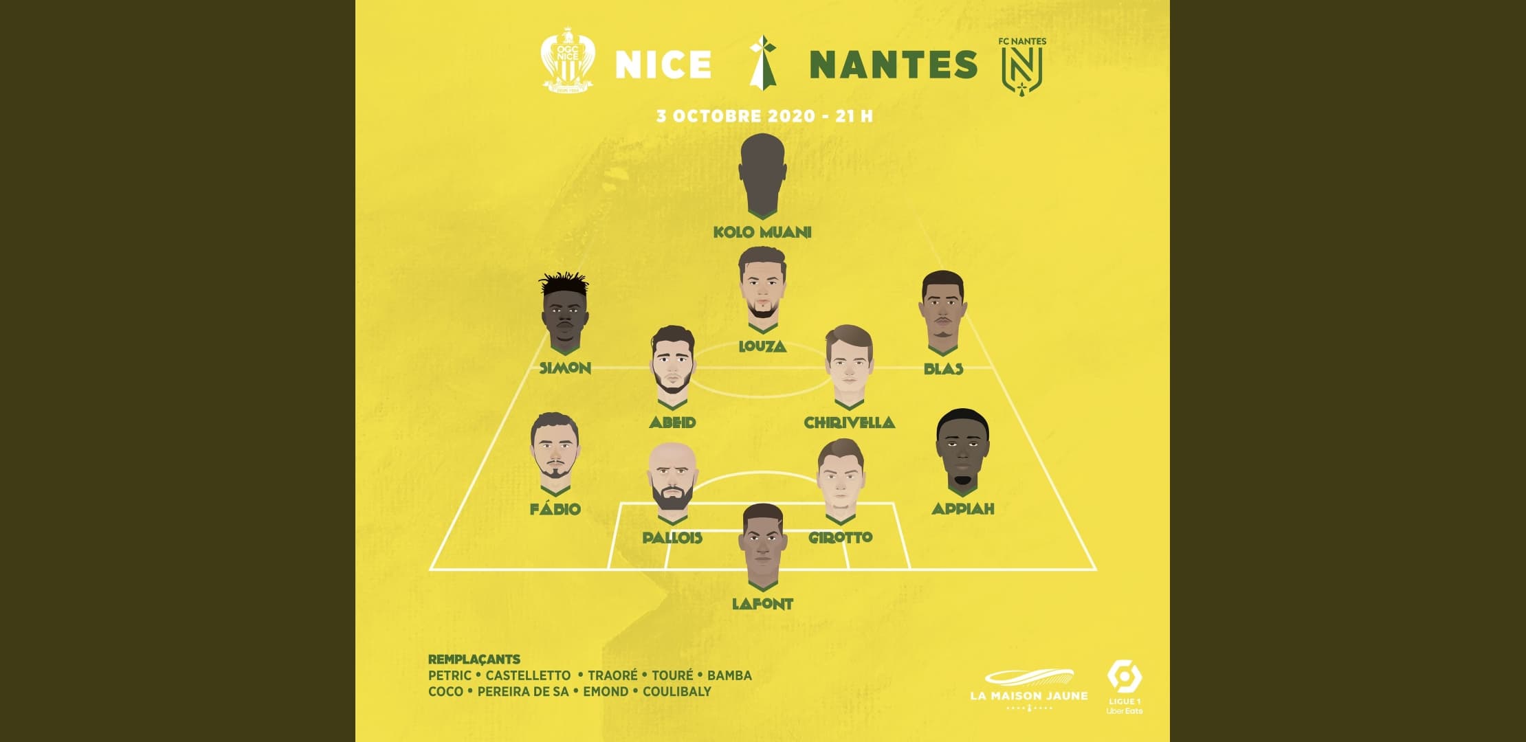 Dans le vestiaire, J6 : les Canaris sur la Côte-d’Azur pour retrouver le sourire