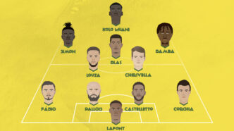 Dans le vestiaire, Nantes-Brest : repartir de l&rsquo;avant