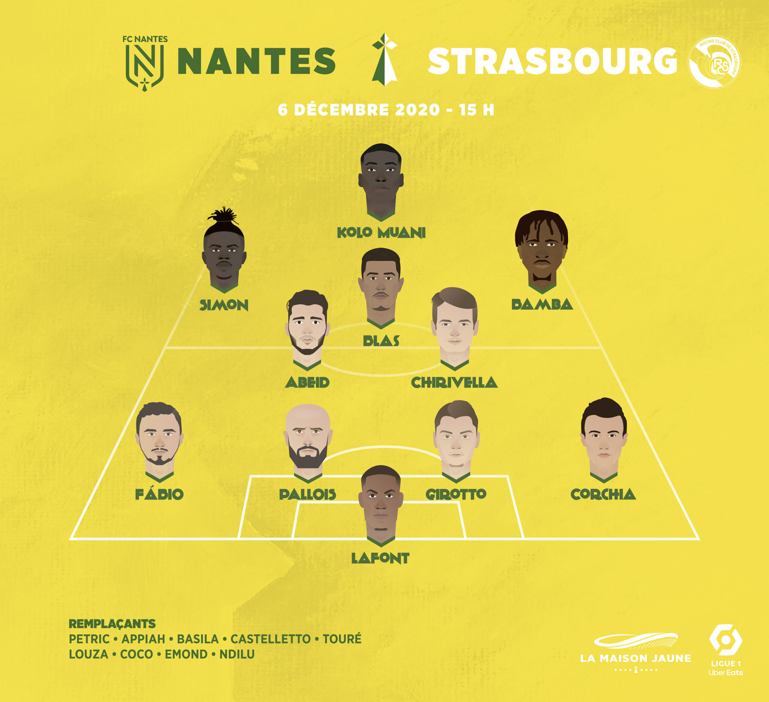 Dans le vestiaire, J13 : Victoire nantaise obligatoire contre Strasbourg