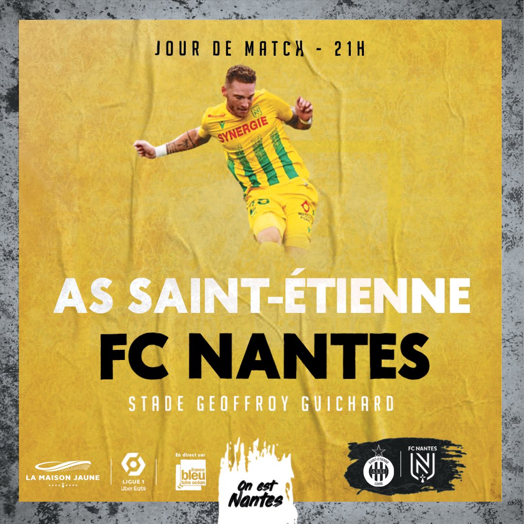 Dans le Vestiaire, J23 : un classique à enjeux pour Nantes et Saint-Étienne