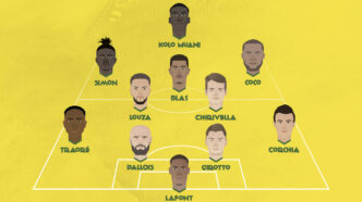 Dans le vestiaire Angers – Nantes : début de la mission commando