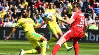 Coup d&rsquo;œil sur les anciens Nantais : Koffi Djidji auteur d’un but somptueux