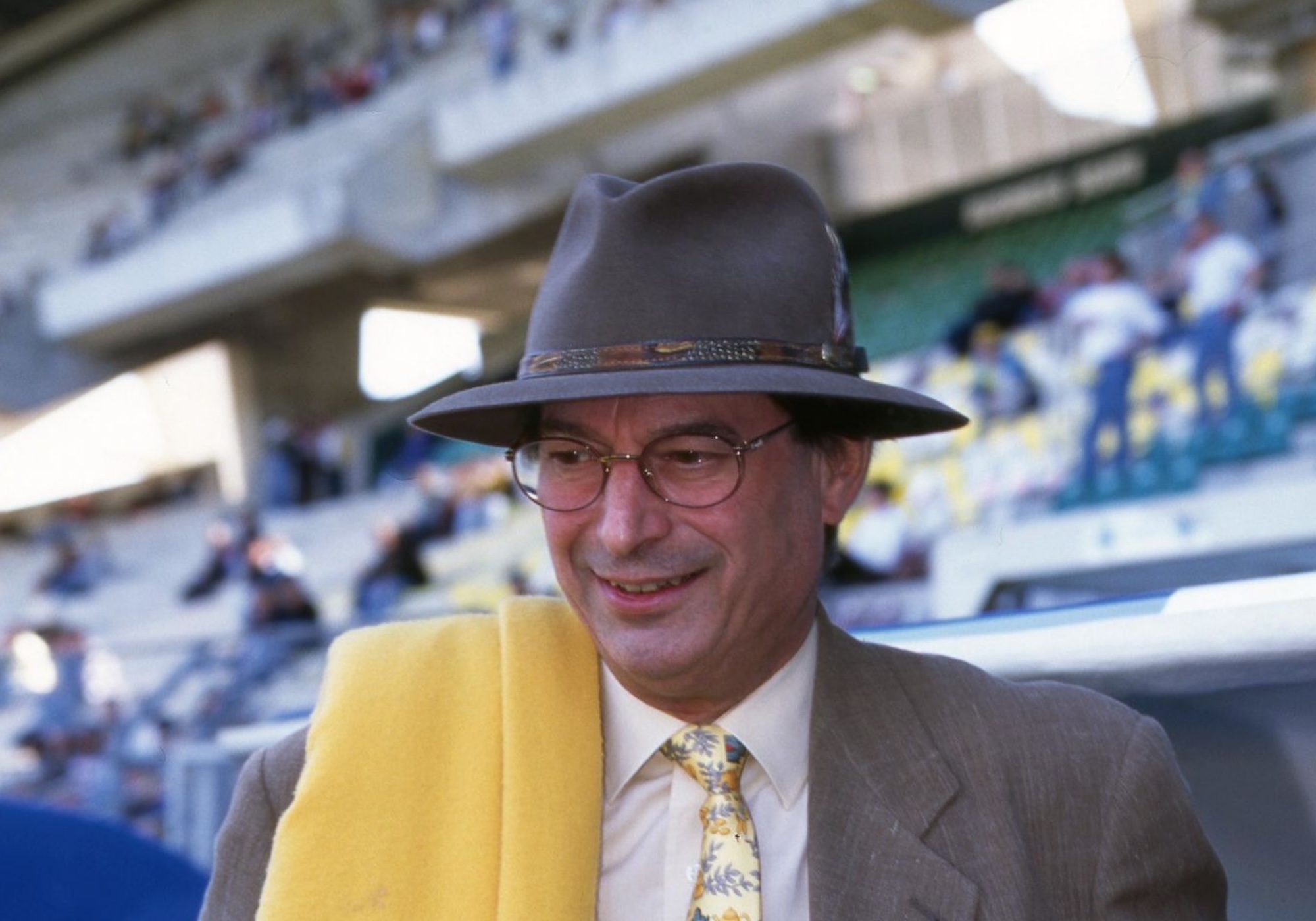 Guy Scherrer, le président à l’écharpe jaune