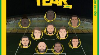 L&rsquo;équipe-type de 2021