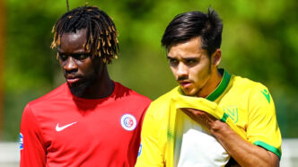 Dans le vestiaire, quart de finale U19 : FCN – RCSA : première étape