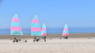 Faut-il se rendre à Paris en char à voile ?