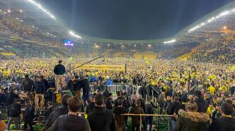 FC Nantes-Olympique Lyonnais 1/0 : une vague jaune emporte les lyonnais