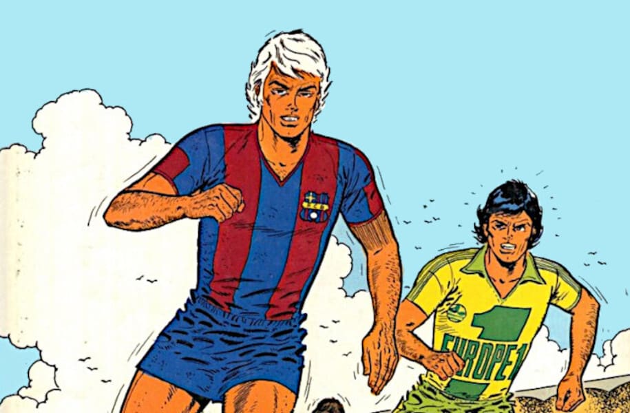 Quand le FCN faisait l&rsquo;objet d&rsquo;une BD