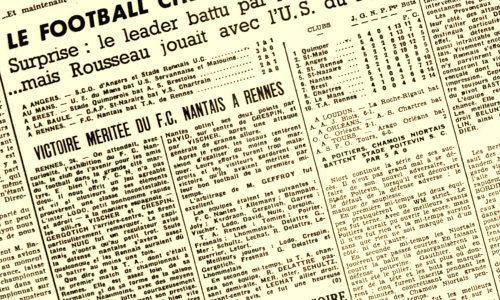 Rennes-Nantes 1943, aux sources du derby