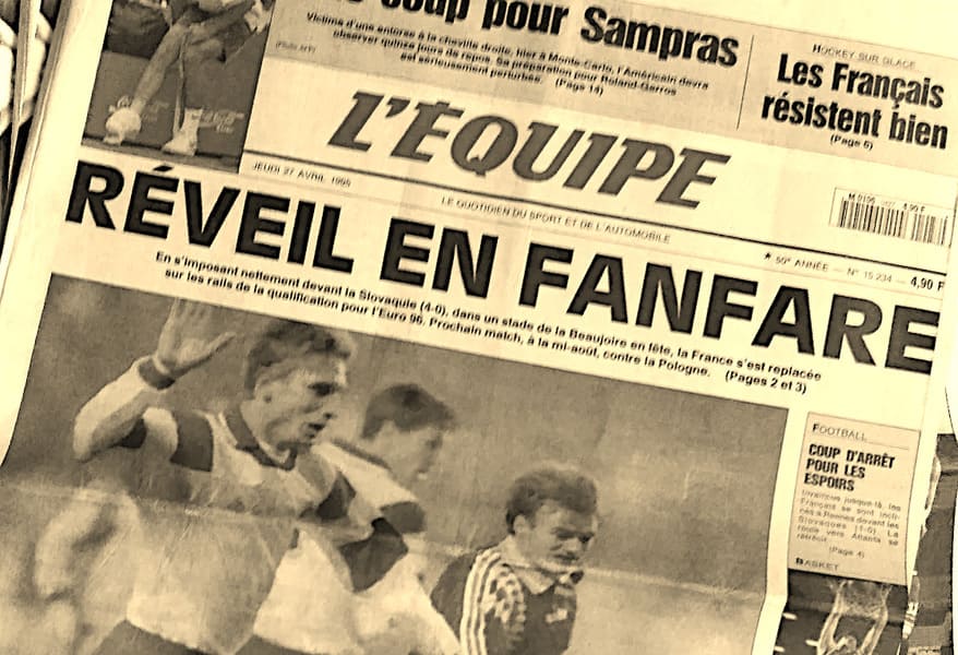 Il y a trente ans, France-Slovaquie à la Beaujoire