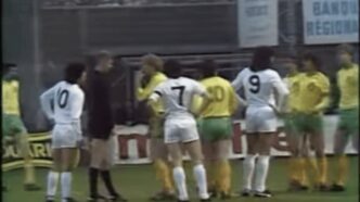 FCN-Valence 1980, sommets d&rsquo;Europe