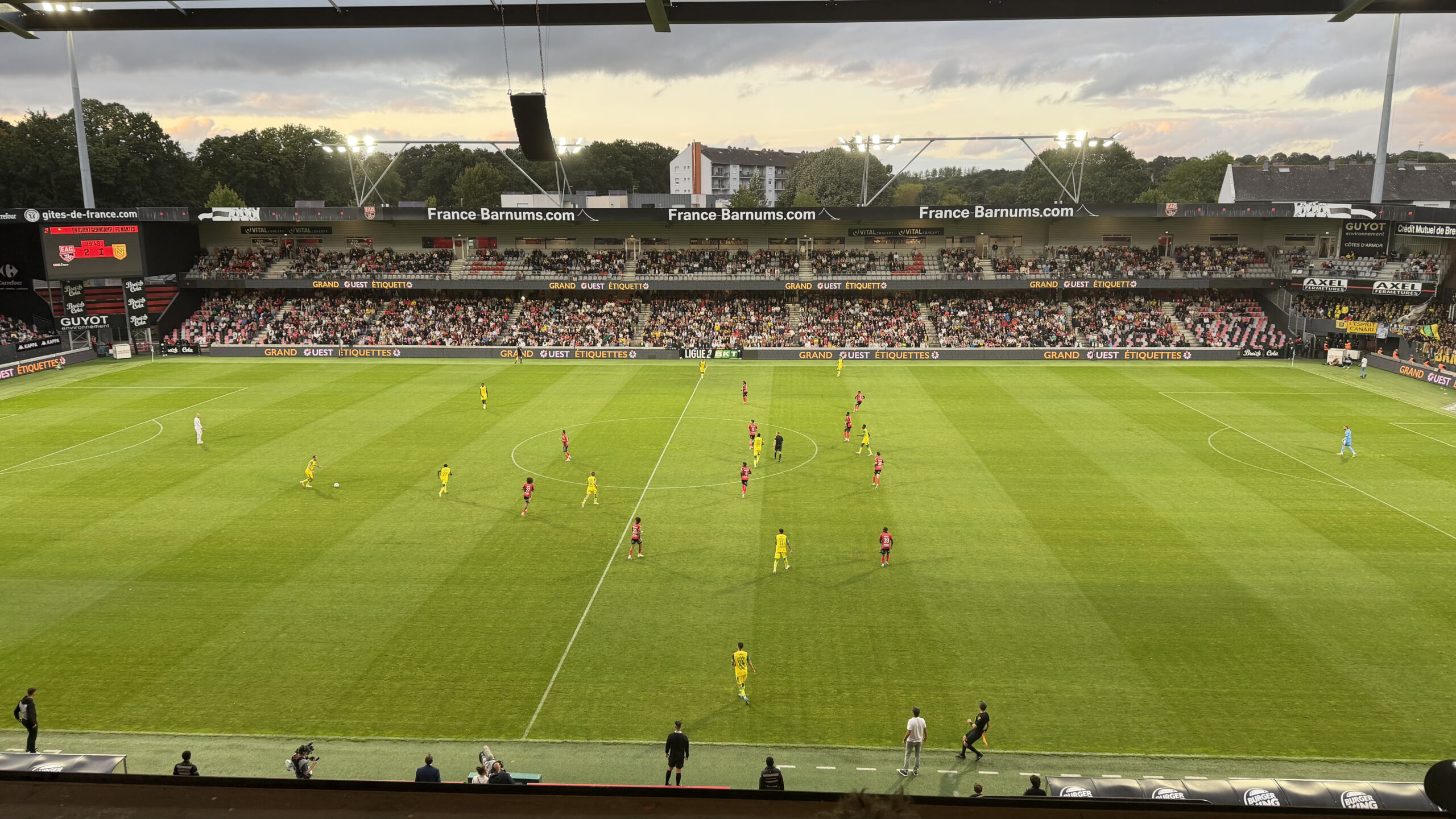 EAG – FCN (3-3) : Enfin un premier point !
