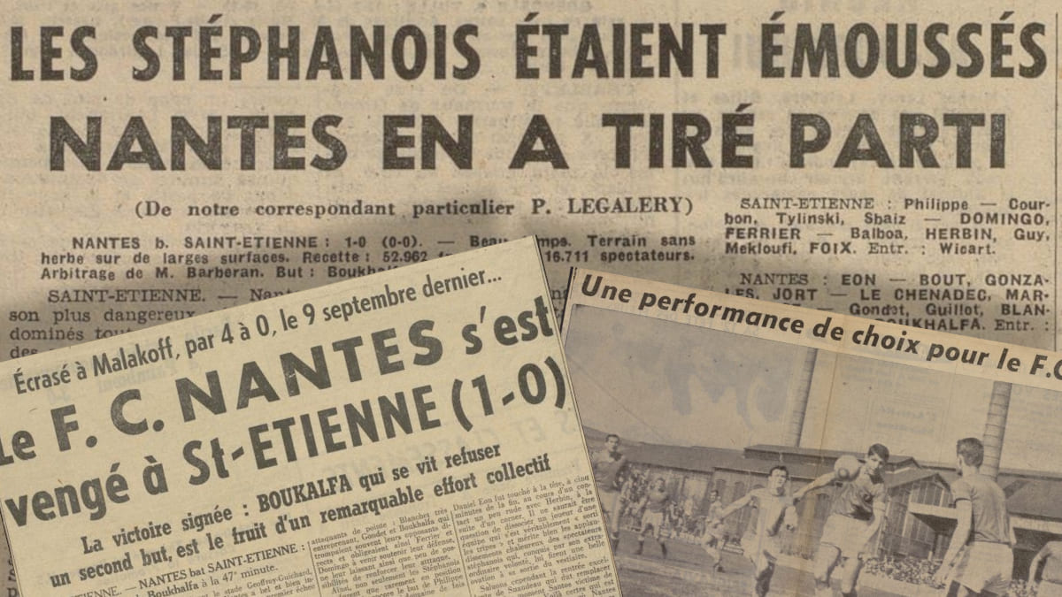 Saint-Étienne – Nantes : riche passé, morne présent